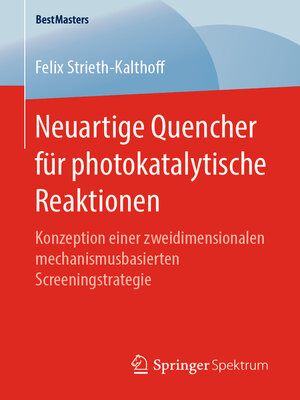 cover image of Neuartige Quencher für photokatalytische Reaktionen
